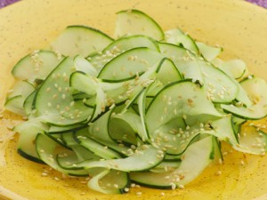 japonska salatka z ogorkiem