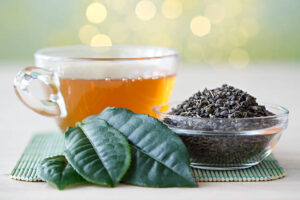 zielona herbata, cynk EGCG, covid 19