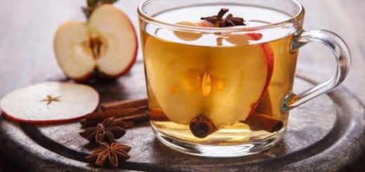 Herbatka ze skórek jabłek na wzmocnienie, stres i bezsenność