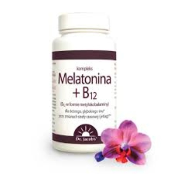 Melatonina plus witamina B12 - 60 tabletek